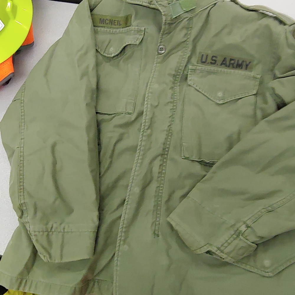 Vintage U.S. Army field jacket.